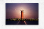 Load image into Gallery viewer, Mazen Hamam - The light house orange  wall art photography
