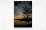 Load image into Gallery viewer, Mazen Hamam - Milky Way night tree photography wall art
